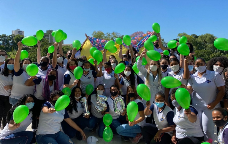 Homenagem ao aniversário de Cuiabá - Turma 150 (Curso Técnico em Enfermagem)