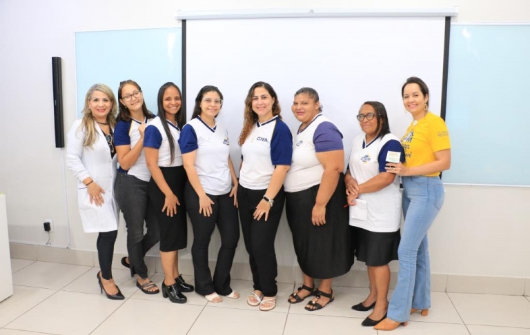 Técnico em Enfermagem em apresentação do ECC  (28/08/2024) 