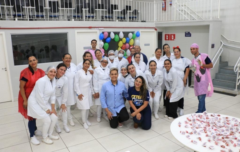 Turma 321D de Técnico em Enfermagem apresentação de Educação em Saúde (04/10/2024)