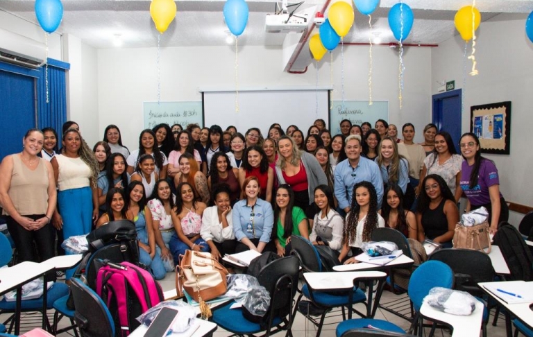  Calouros do período noturno dos Curso Técnico em  Estética  (19/03/2025)