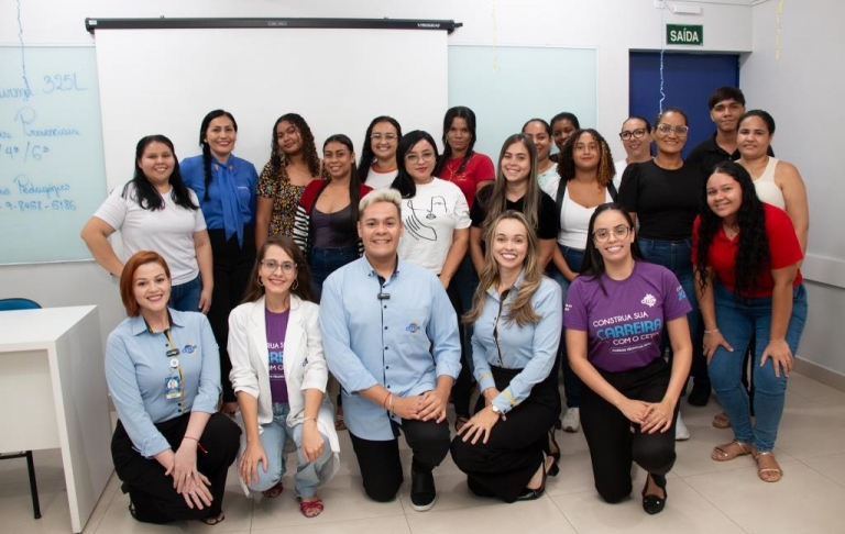 Calouros do período noturno dos Curso Técnico em Análises Clínicas (19/03/2025)