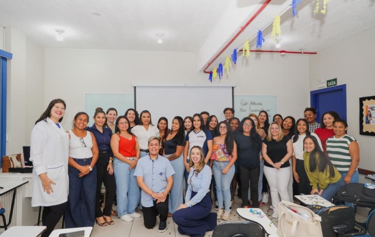 Técnico em Estética Inicio de aula turma nova