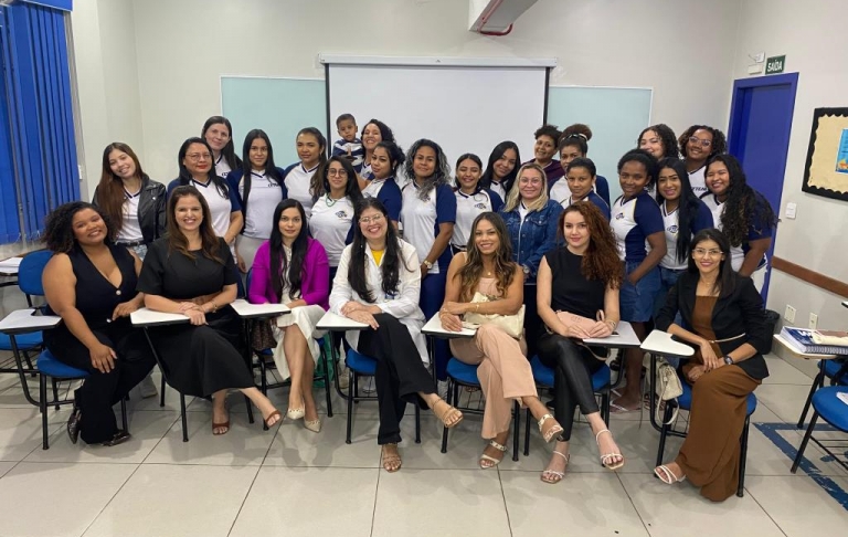 Técnico em Estética Roda de Conversa com ex-alunas