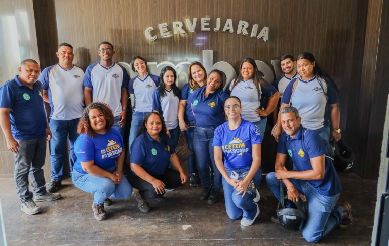 Alunos do curso Técnico em Segurança do Trabalho realizaram uma visita técnica á AMBEV