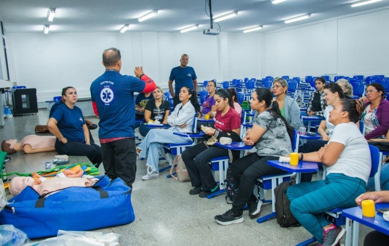 O CETEM realizou a intensiva Capacitação em APH (Atendimento Pré-Hospitalar).