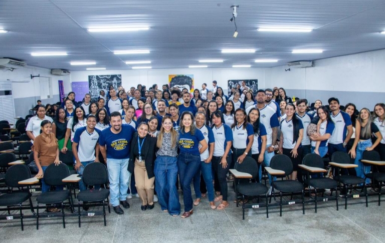 Nossos alunos do curso Técnico em Enfermagem, participaram de uma palestra estratégica com a representante do COREN