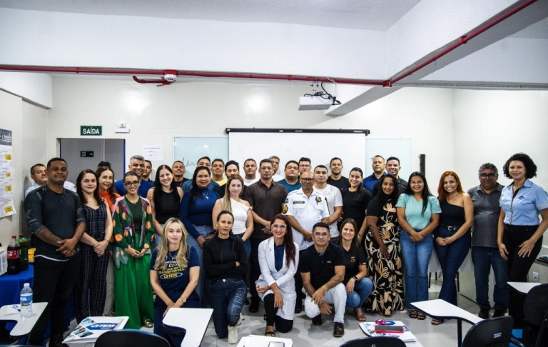 A Diretoria de Saúde da Polícia Militar de Mato Grosso (PMMT) se reuniu no CETEM para uma imersão estratégica em Atendimento Pré-Hospitalar (APH).