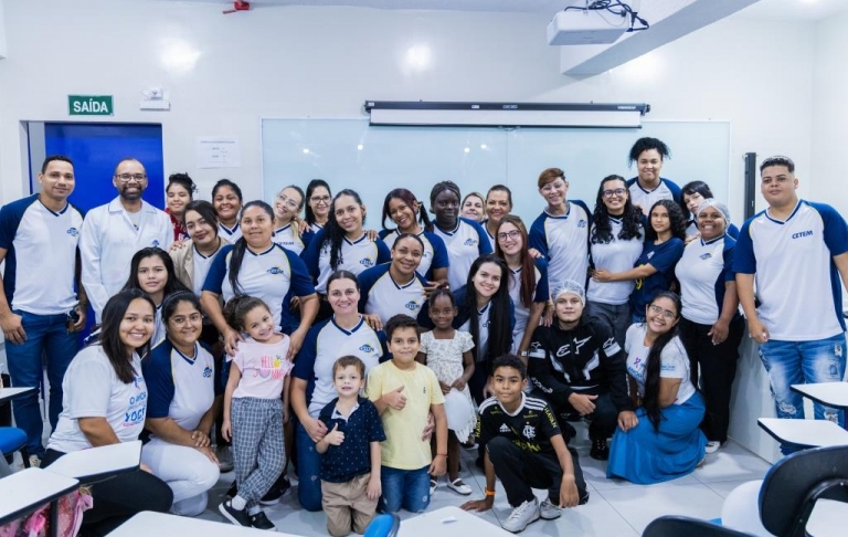 Registro da Turma 159 do curso Técnico em Enfermagem