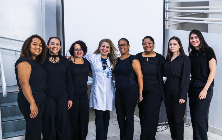 As turmas 157 e 158 do Curso Técnico em Enfermagem realizaram a apresentação do ECC