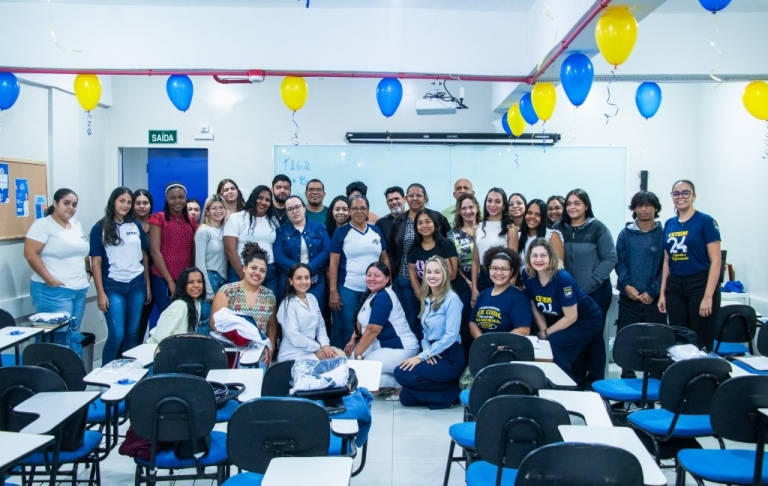 Demos as boas-vindas à turma 162 e 314A do Curso Técnico em Enfermagem!