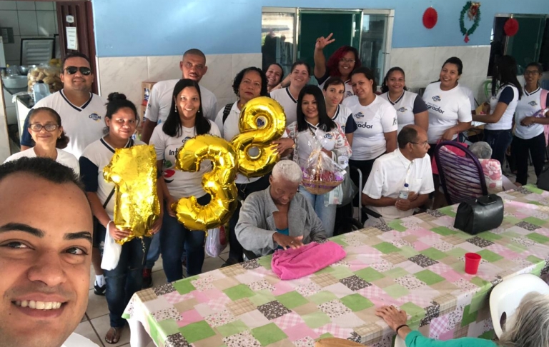 Visita Abrigo de Idosos São Vicente de Paulo - Curso Técnico em Enfermagem