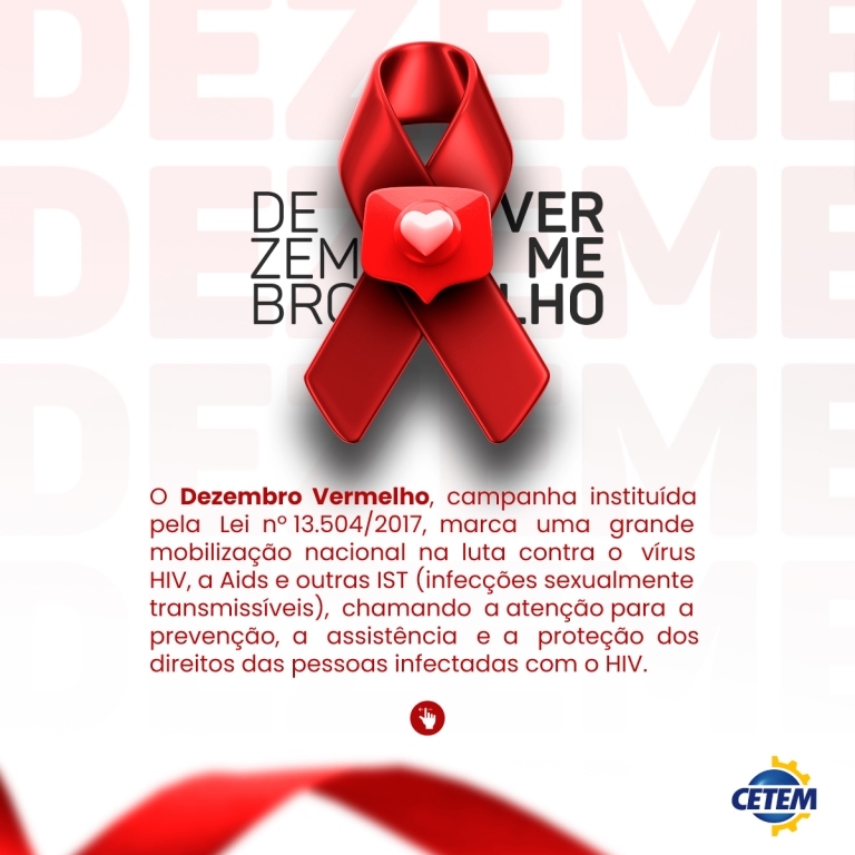 Dezembro Vermelho: Cuide-se e previna-se contra o HIV!