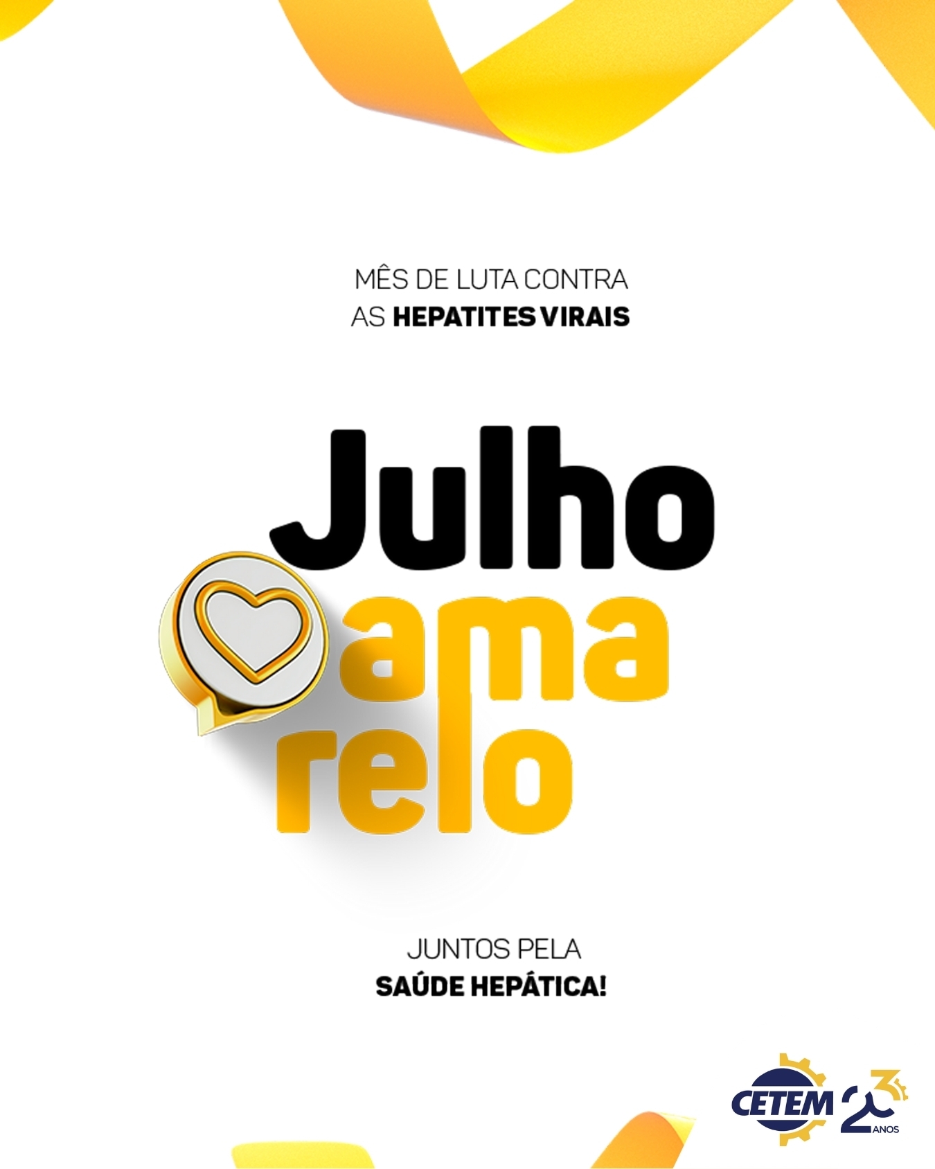 Julho Amarelo: Mês de Conscientização e Luta Contra as Hepatites Virais