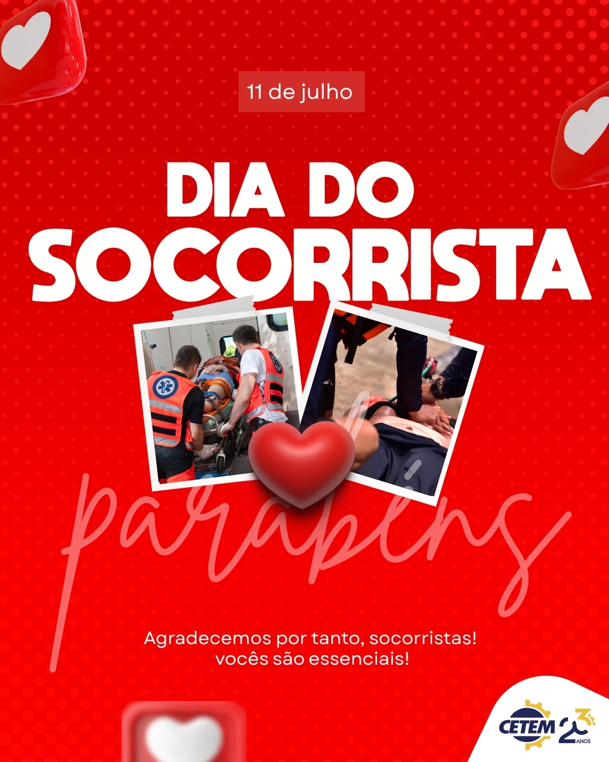 Dia do Socorrista: Heróis que Salvam Vidas Todos os Dias