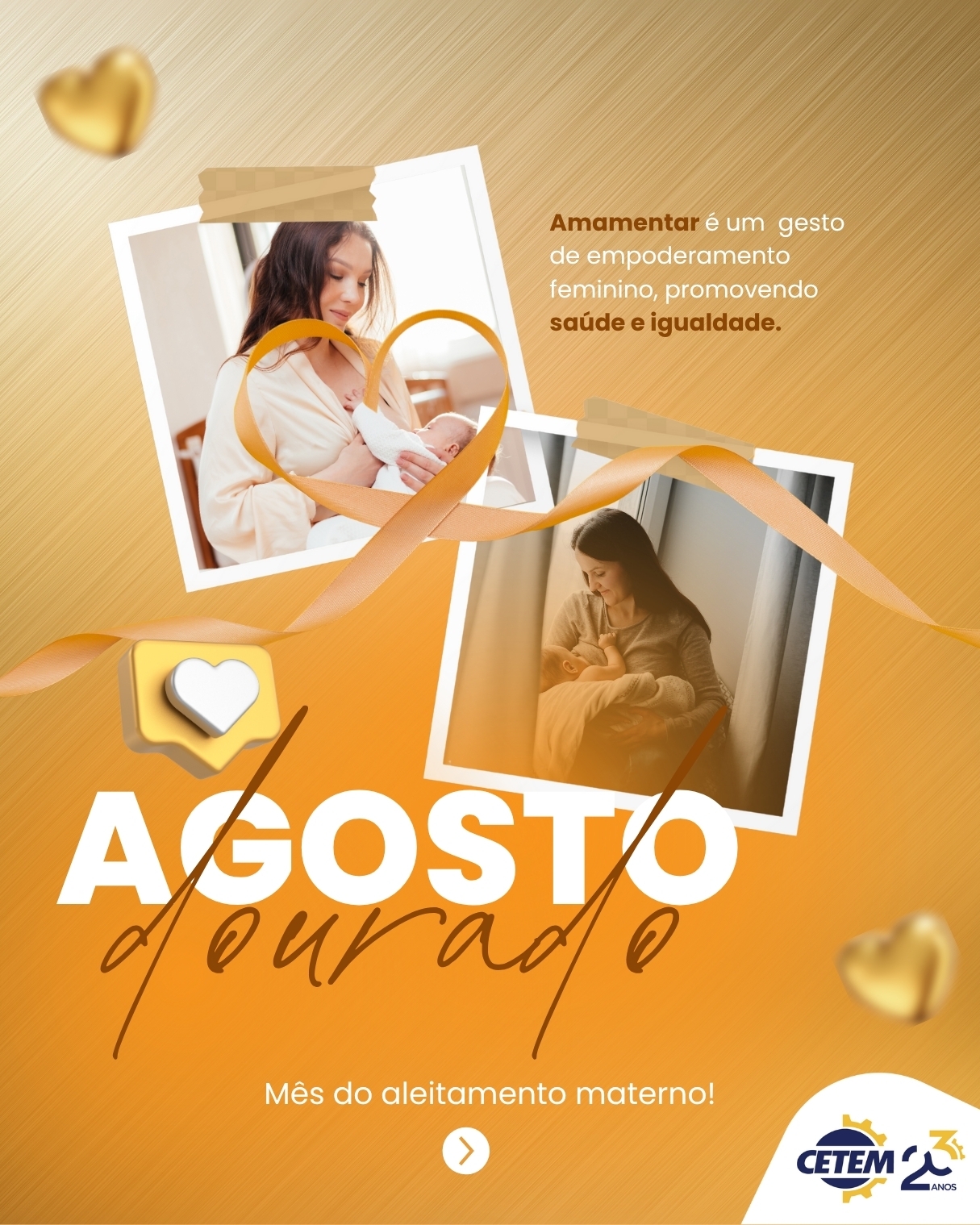 Agosto Dourado: o poder de nutrir vidas e transformar o futuro