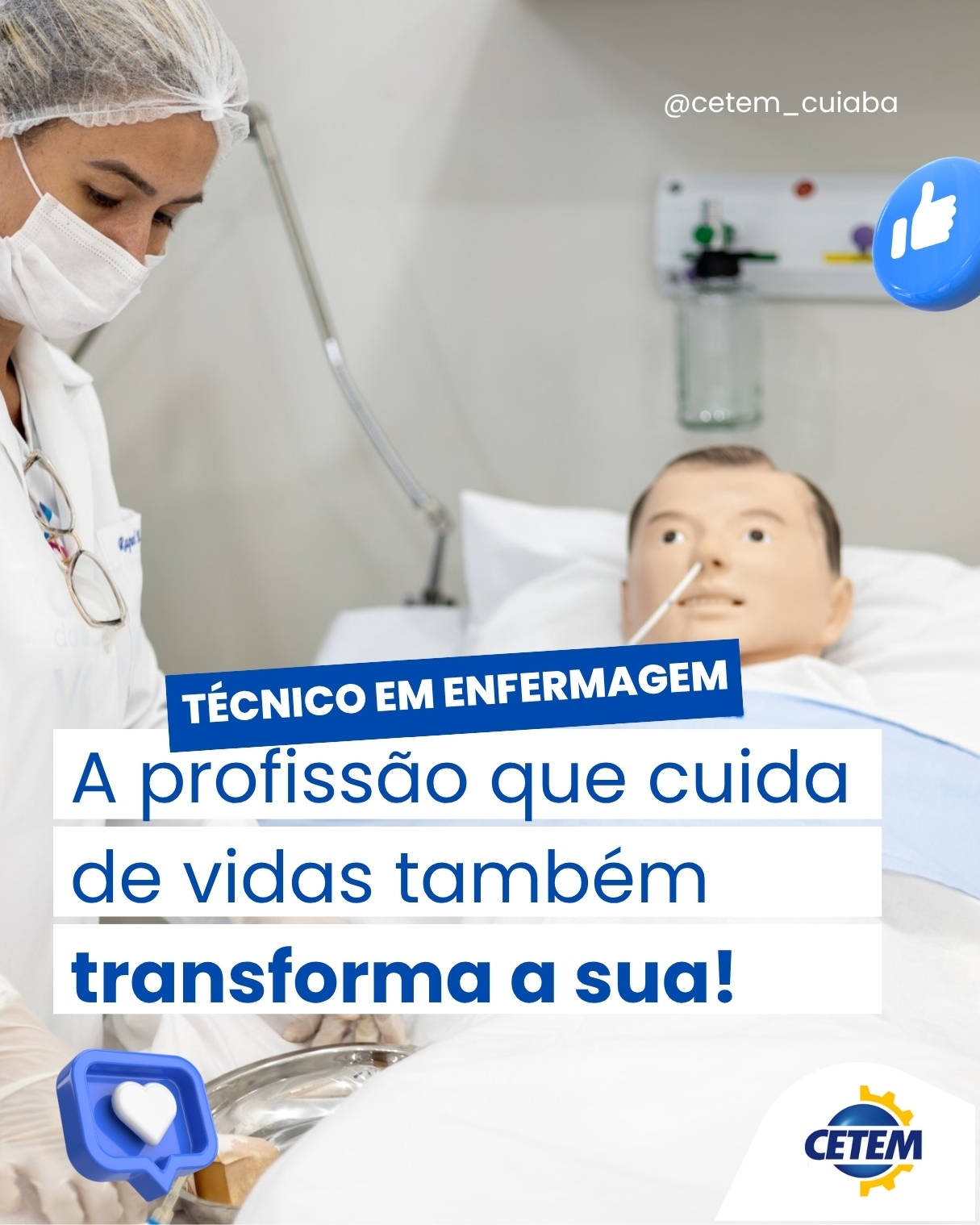 Técnico em Enfermagem – A profissão que cuida de vidas e transforma a sua