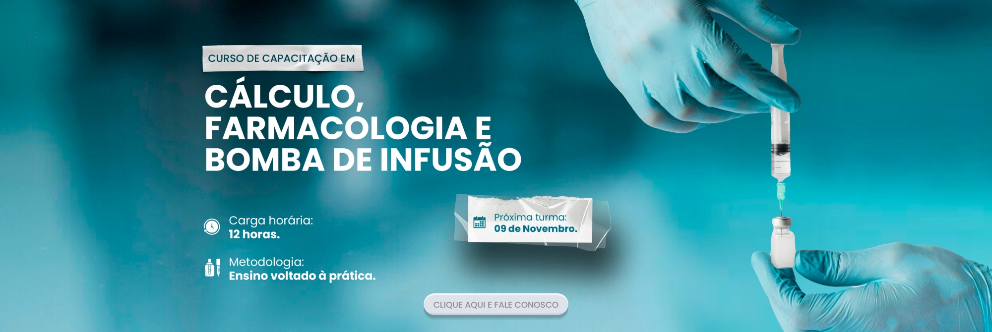 CÁLCULO, FARMACOLOGIA E BOMA DE INFUSÃO