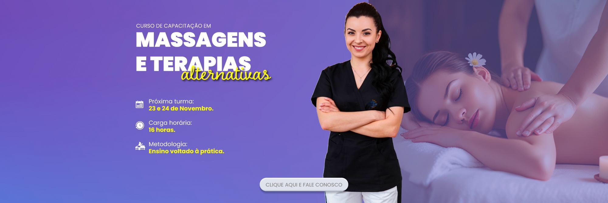 MASSAGENS E TERAPIAS ALTERNATIVAS