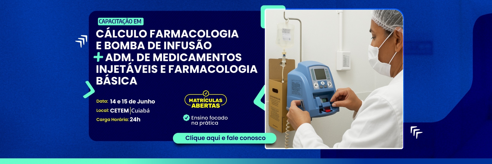 Cálculo farmacologia e bomba de infusão +  administração de medicamentos