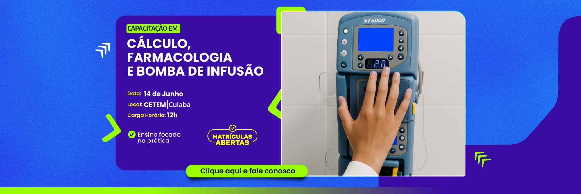 Cálculo farmacologia e bomba de infusão