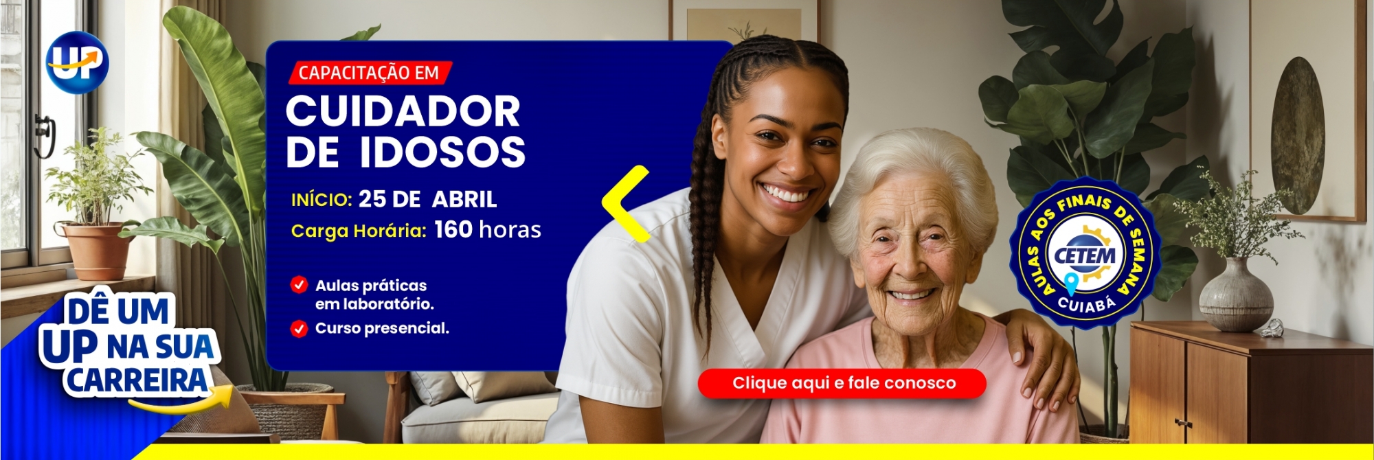 Capacitação longa - Cuidador de Idosos