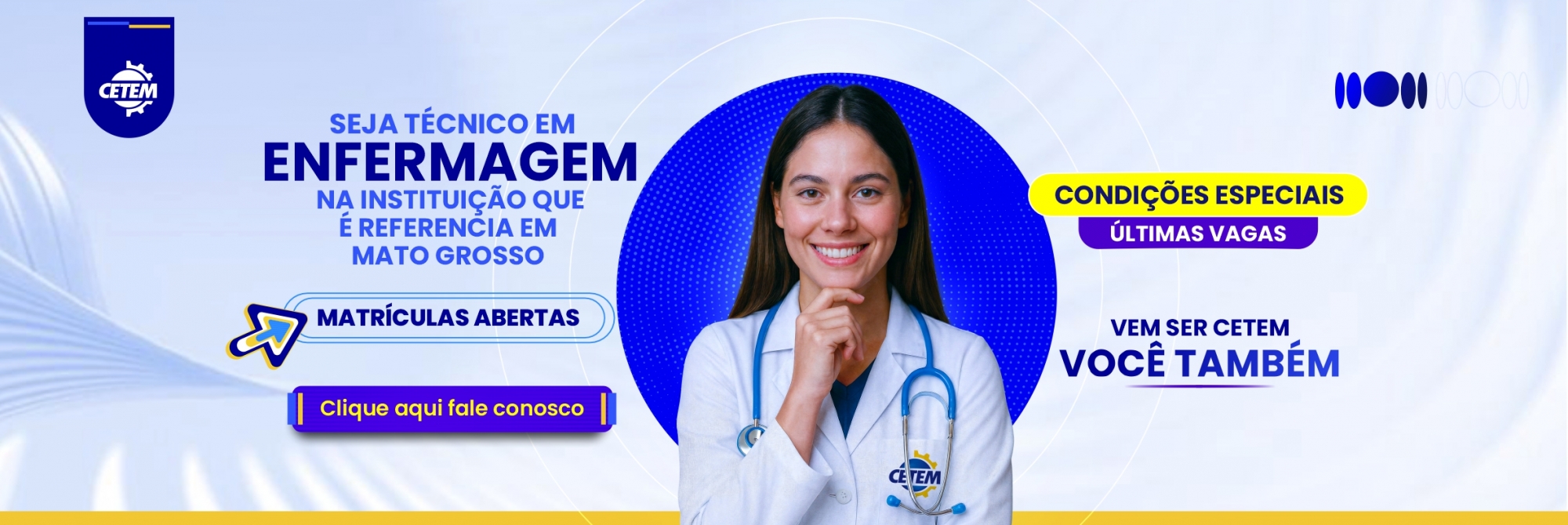 Últimas vagas enfermagem