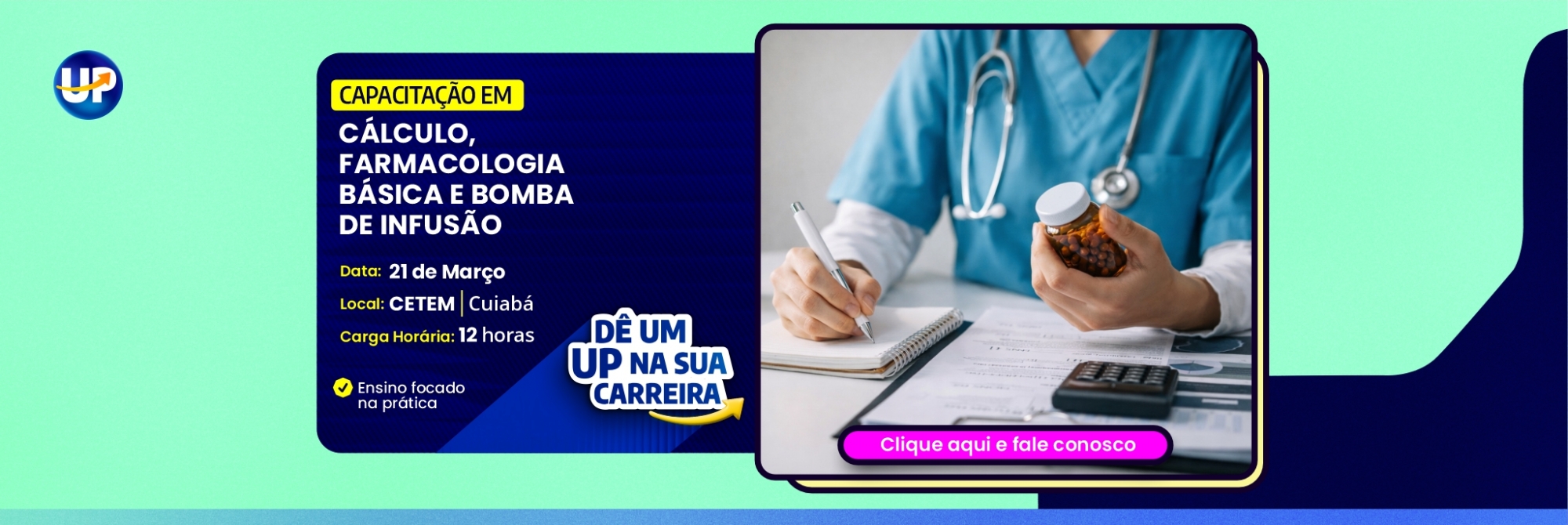 Capacitação em Cálculo, farmacologia básica e bomba deinfusão