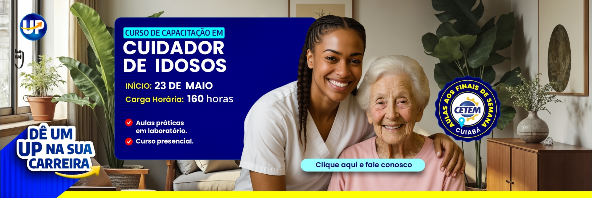 Capacitação longa - Cuidador de Idosos
