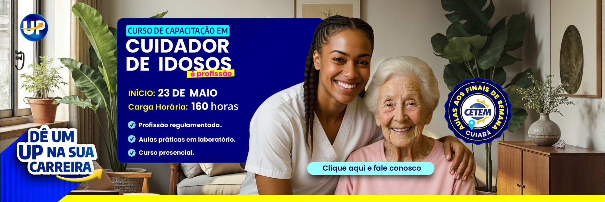 Capacitação longa - Cuidador de Idosos