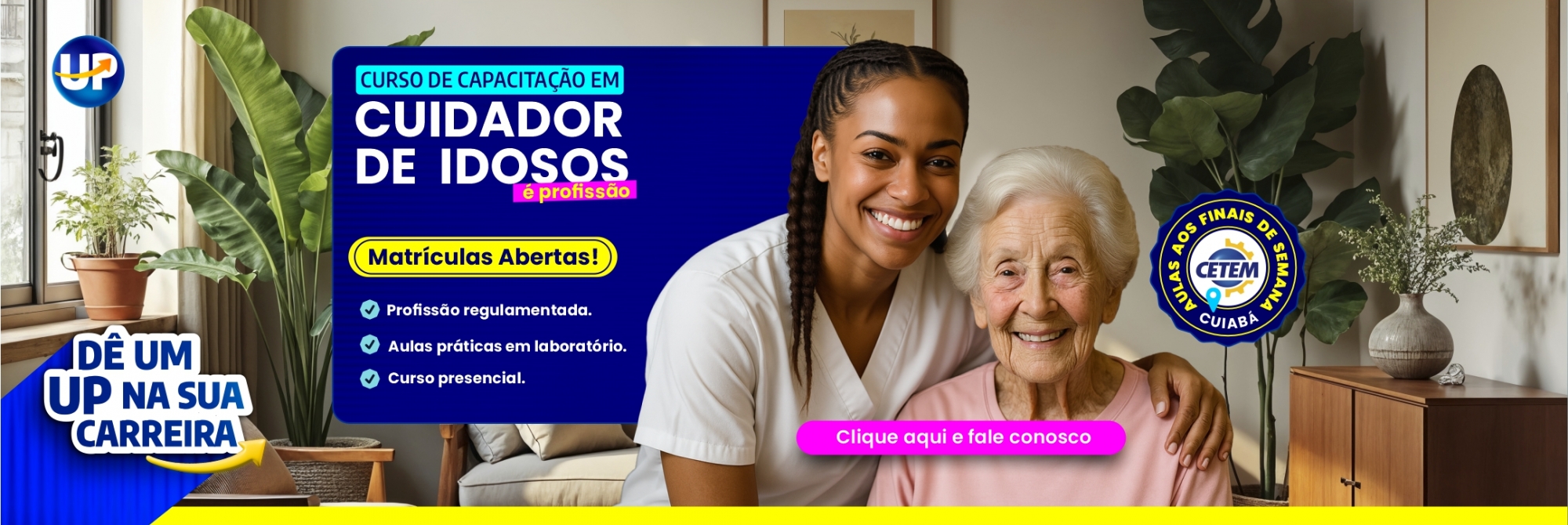 Capacitação longa - Cuidador de Idosos