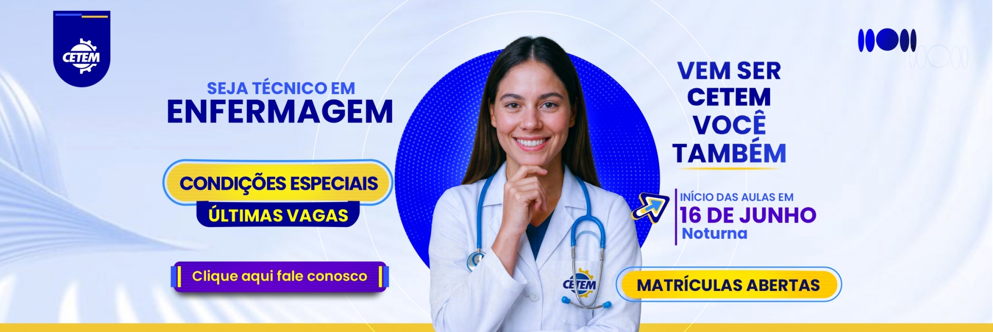 Últimas vagas enfermagem