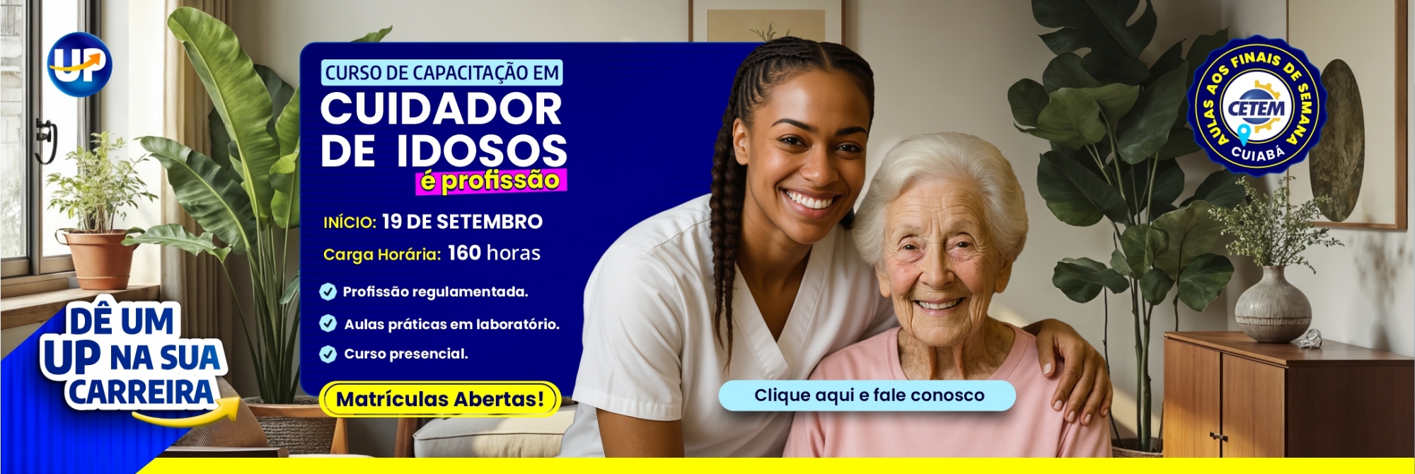 Capacitação longa - Cuidador de Idosos