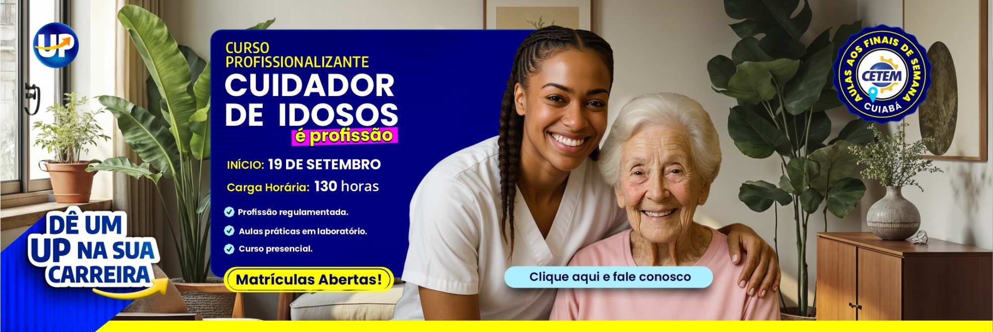 Capacitação longa - Cuidador de Idosos