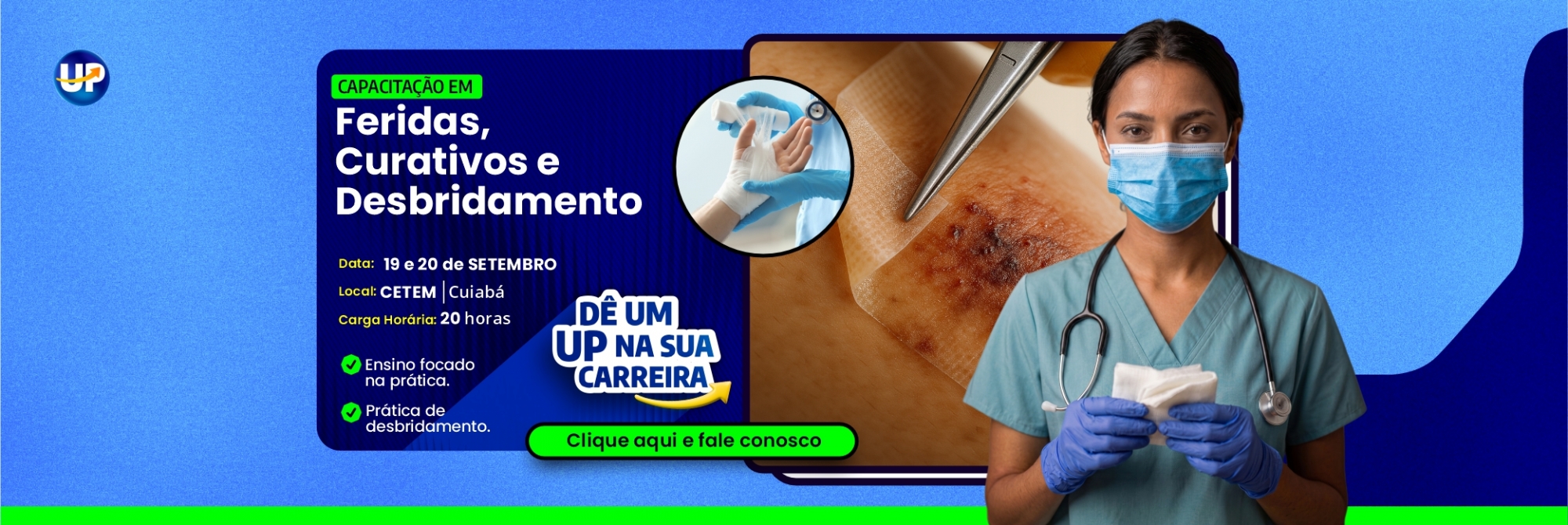 Feridas, Curativos e Desbridamento