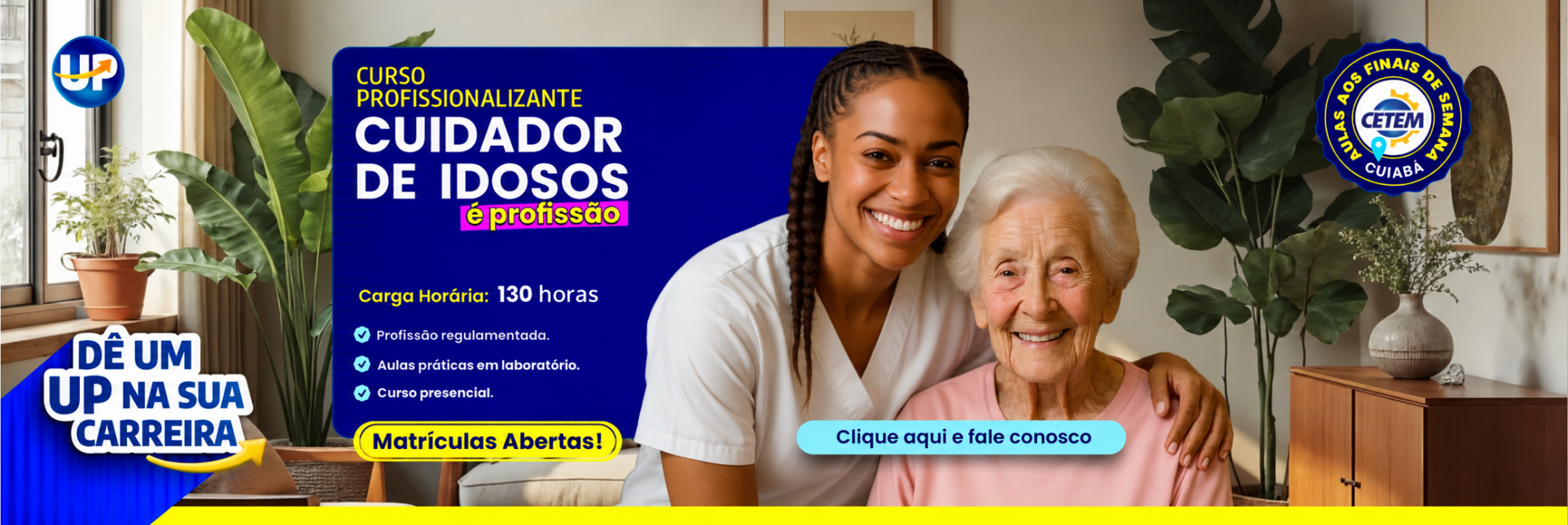 Capacitação longa - Cuidador de Idosos
