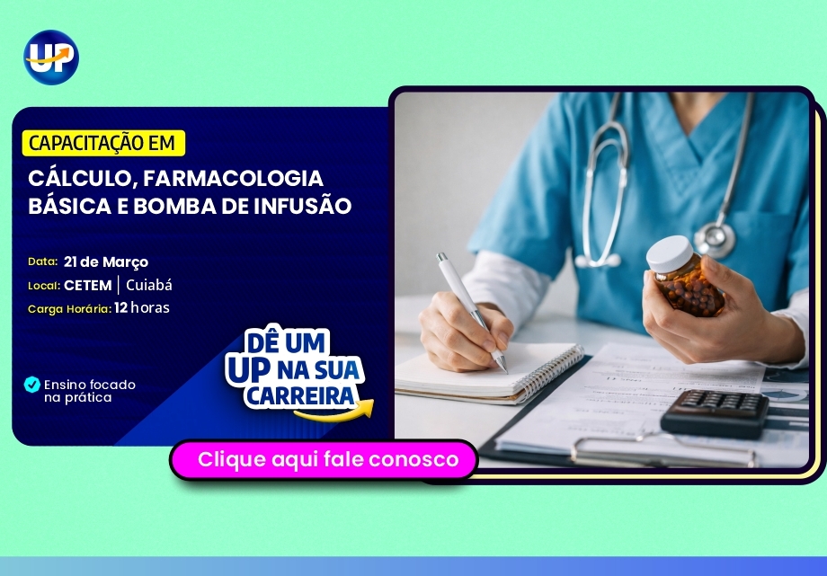Capacitação em Cálculo, farmacologia básica e bomba deinfusão