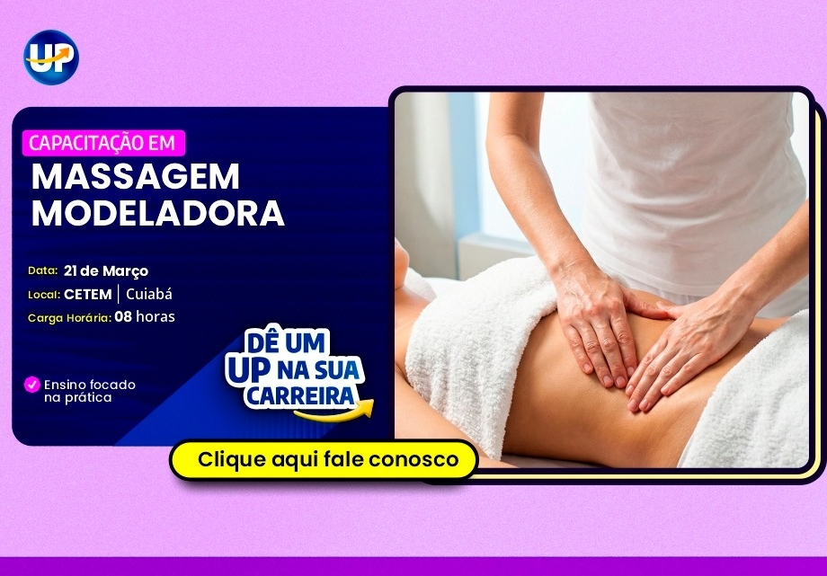 Capacitação em Massagem Modeladora