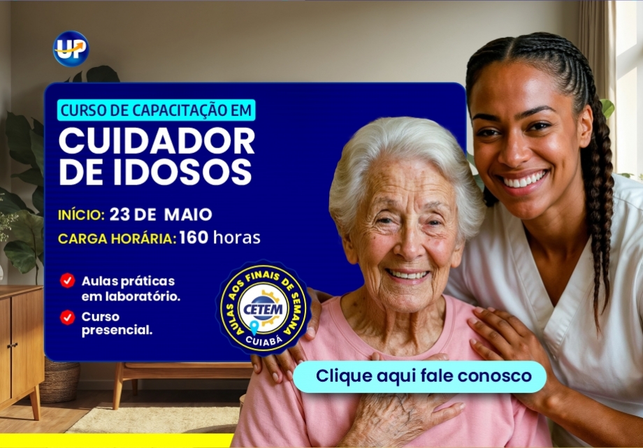 Capacitação longa - Cuidador de Idosos