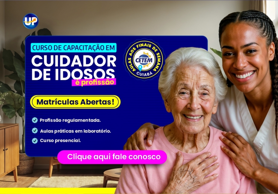 Capacitação longa - Cuidador de Idosos
