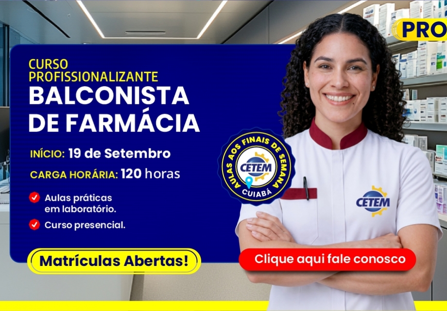 Balconista de Farmácia